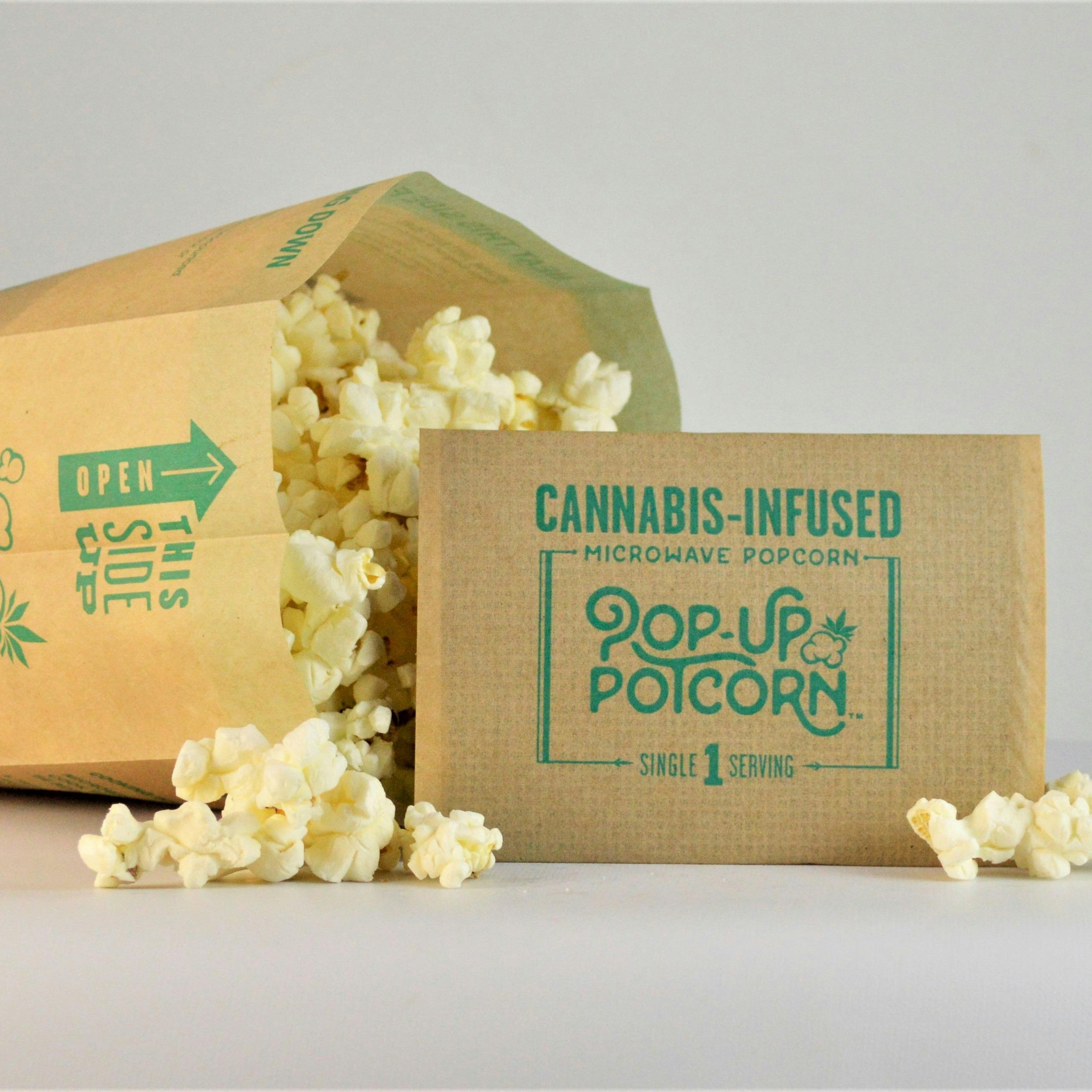 POPUP POTCORN MICROWAVE POPCORN SEA SALT THC Leafly